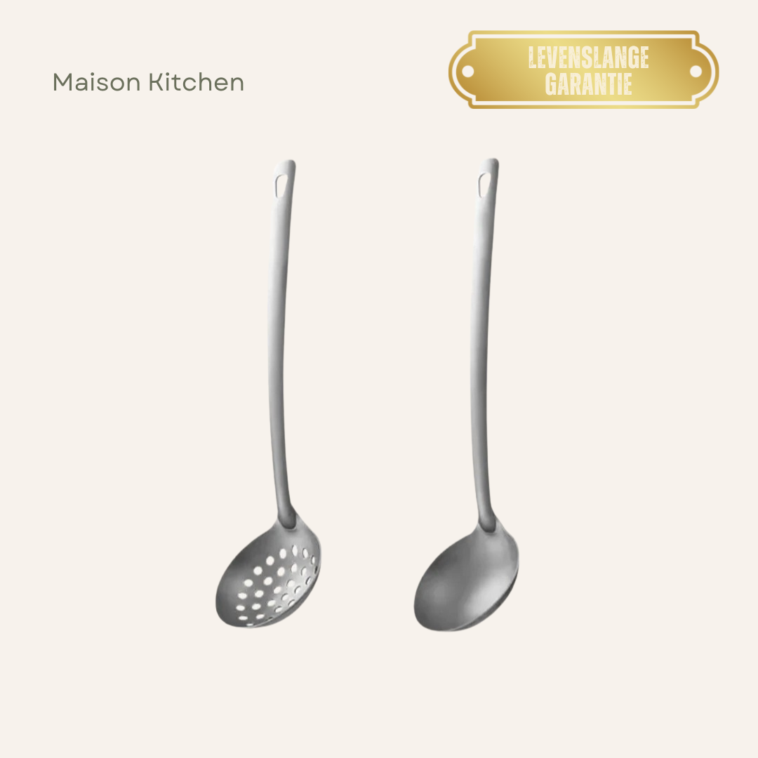 Titanium Soeplepels (Set)