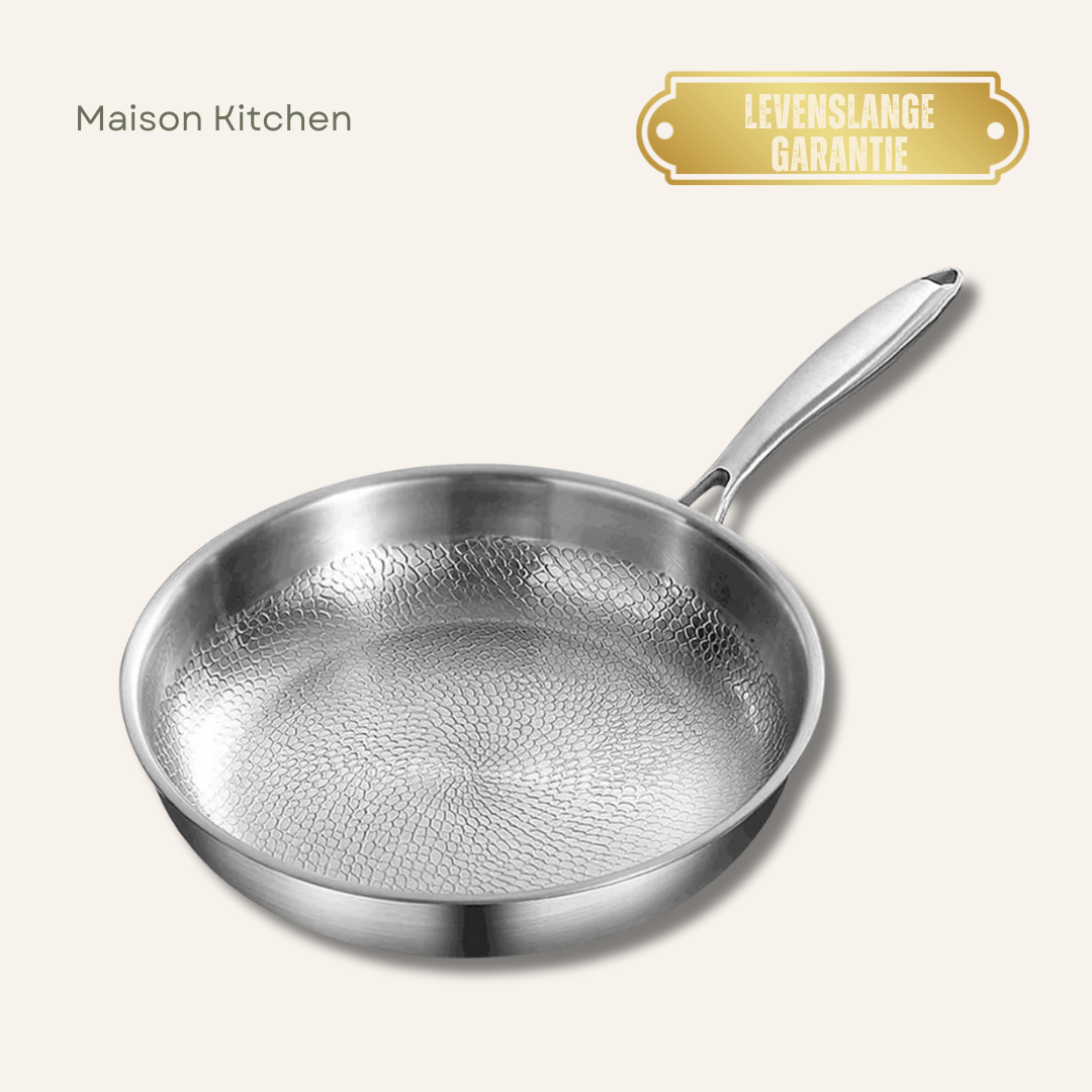 Titanium Gehamerde Pan Pro