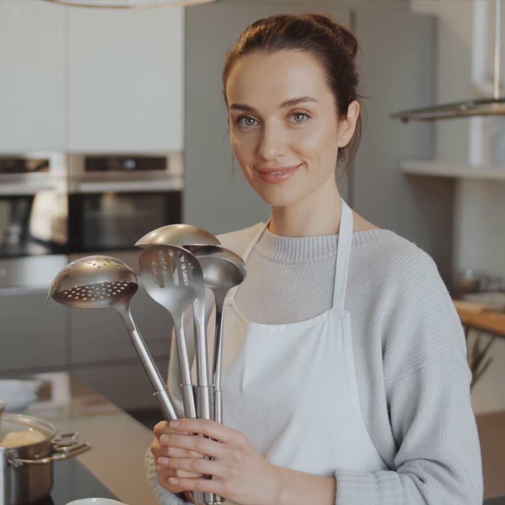 Titanium keukengerei (4-delig)